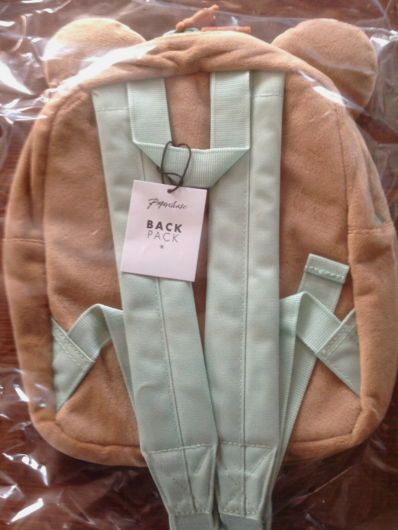 Paperchase Ed Bear Fluffy Mini Backpack