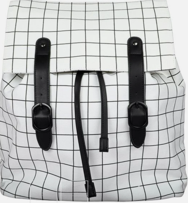 Paperchase Grid Print Backpack / Rucksack