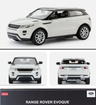 Rastar 1:14 Range Rover Evoque RC Remote Control Car – White