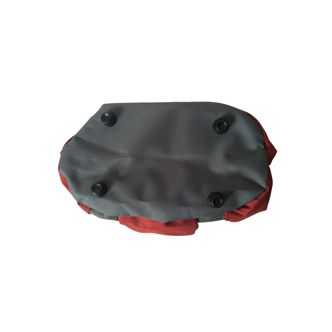 Belstane Grooming & Multipurpose Bag – Red & Grey