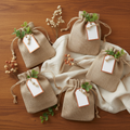 Hessian Favour Bags – Pack of 5