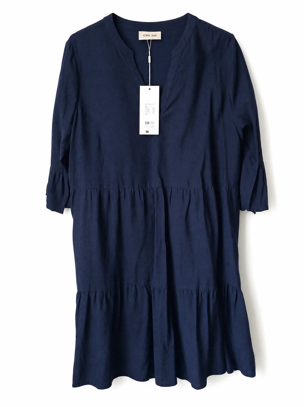 Cream CRLori Loose-Fit Dress – Navy Blazer – UK 12