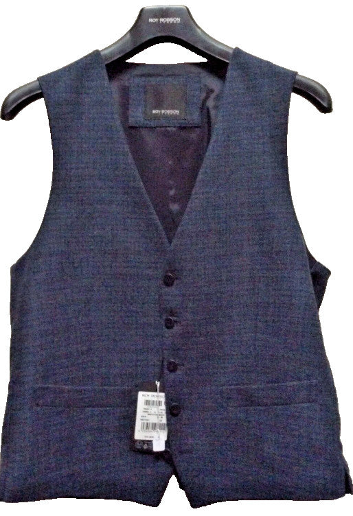 Roy Robson Waistcoat Mens Tailored Blue 40, 42, 44 Brand New with Tags