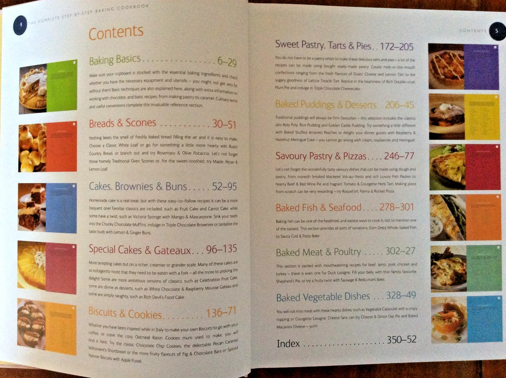 The Complete Step By Step Baking Cookbook by Gina Steer